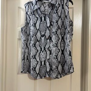 Liz Claiborne Sleeveless Blouse